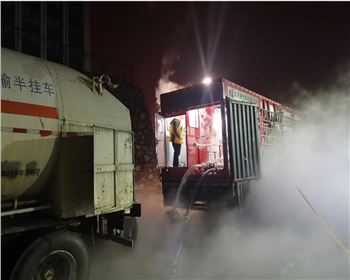 湖南岳陽天然氣站氮?dú)庵脫Q